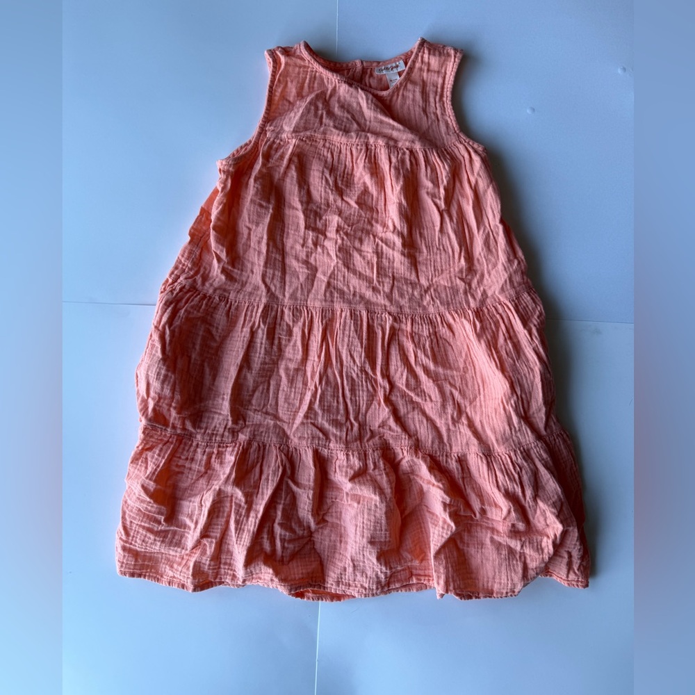 Cat & Jack Peach Sleeveless Dress